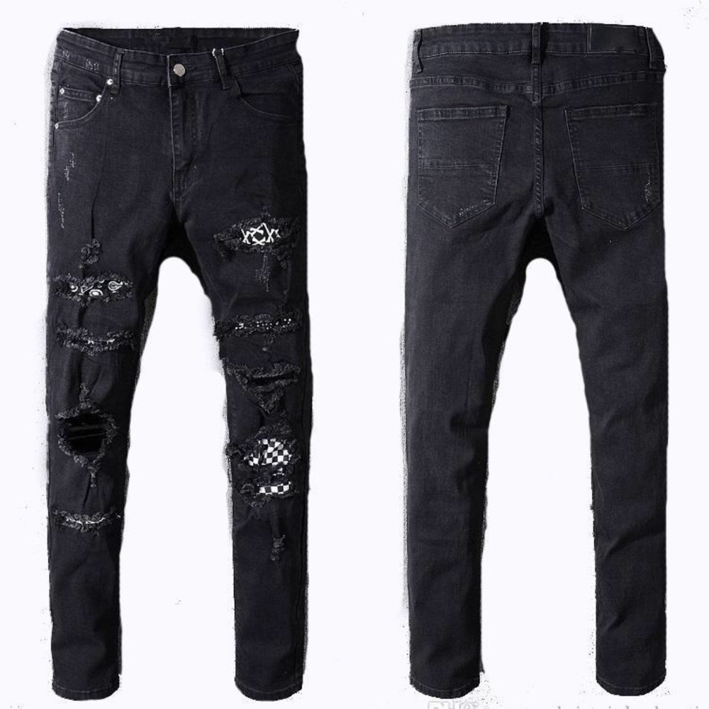 Black skinny jeans